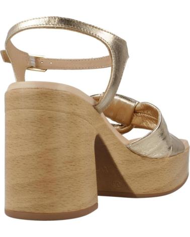 UNISA SANDALIAS MUJER MODELO ODOLF LMT COLOR ORO PLATINO