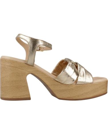 UNISA SANDALIAS MUJER MODELO ODOLF LMT COLOR ORO PLATINO
