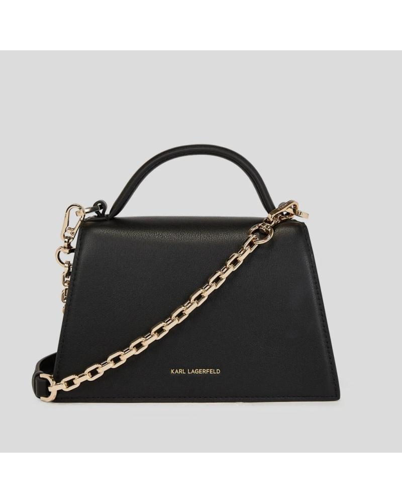 KARL LAGERFELD BOLSOS MUJER MODELO SIGNATURE 2 0 MD CROSSBODY COLOR NEGRO B BLKGLD