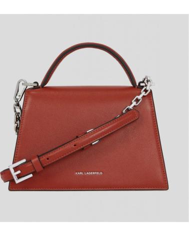 KARL LAGERFELD BOLSOS MUJER MODELO SIGNATURE 2 0 MD CROSSBODY COLOR ROJO RE REDBRK
