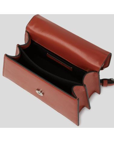 KARL LAGERFELD BOLSOS MUJER MODELO SIGNATURE 2 0 MD CROSSBODY COLOR ROJO RE REDBRK