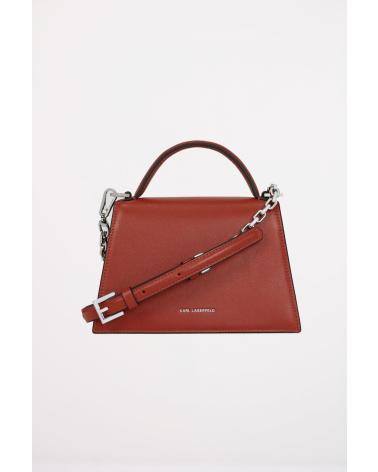 KARL LAGERFELD BOLSOS MUJER MODELO SIGNATURE 2 0 MD CROSSBODY COLOR ROJO RE REDBRK