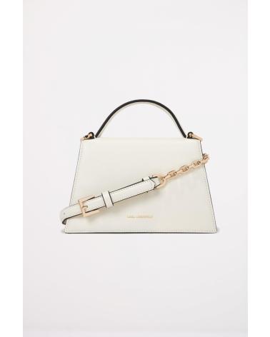KARL LAGERFELD BOLSOS MUJER MODELO SIGNATURE 2 0 MD CROSSBODY COLOR BLANCO OFFWHT