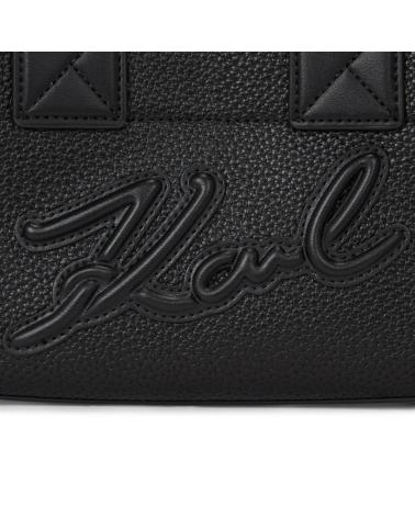 KARL LAGERFELD BOLSOS MUJER MODELO K SKUARE SM TOTE GRAINY COLOR NEGRO BLKN BLKNKL