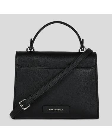 KARL LAGERFELD BOLSOS MUJER MODELO IKON GRAINY NS CROSSBODY COLOR NEGRO BLA BLACK