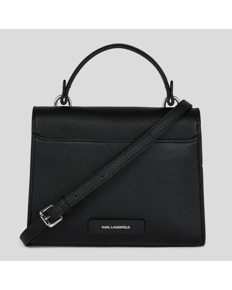KARL LAGERFELD BOLSOS MUJER MODELO IKON GRAINY NS CROSSBODY COLOR NEGRO BLA BLACK