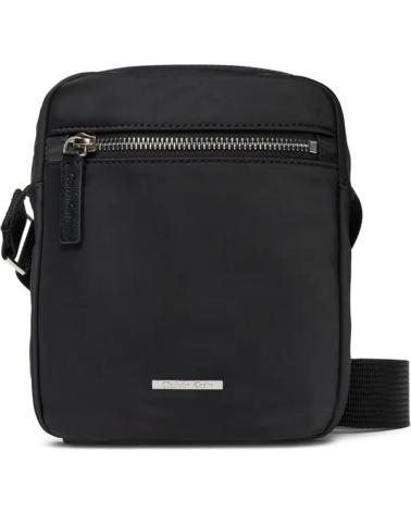 CALVIN KLEIN SLEEK NYLON REPORTER NERO NEGRO