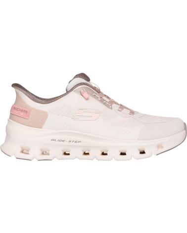 SKECHERS BASKETS GLIDE STEP PRO BEIGE BEIGE
