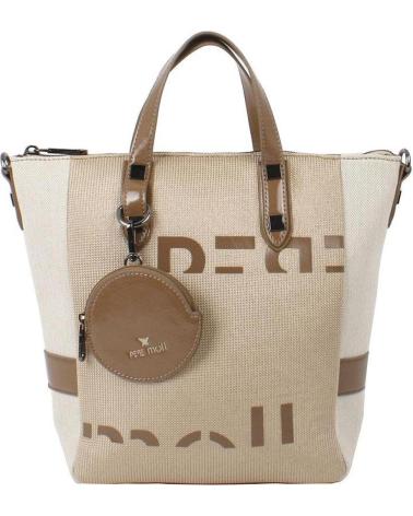 BORSA TOTE PEPE MOLL 251251 SAND CAMEL BEIGE BEIGE