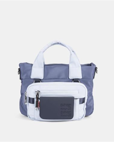 BORSA PEPE MOLL 251241 TRI-JEANS BLU AZUL