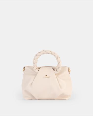 BORSA A MANO PEPE MOLL 251272 BIANCO SPORCO BLANCO