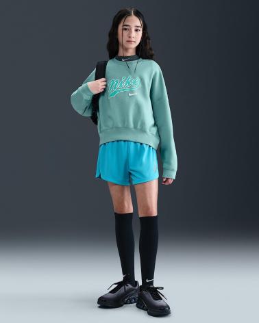 NIKE SUDADERA NIKA NINO IH4308 TURQUESA