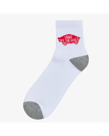 VANS OFF THE WALL CALCETINES VANS VANS ART HALF CREW RACING RED MULTICOLOR