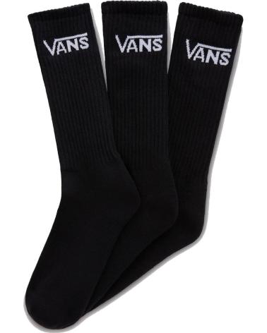VANS OFF THE WALL CALCETINES VANS CLASSIC CREW ROX NEGRO BLACK MULTICOLOR