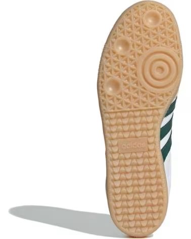 ADIDAS SAMBA OG WOMAN JS3831 CLOUD WHITE - COLLEGIATE GREEN GUM