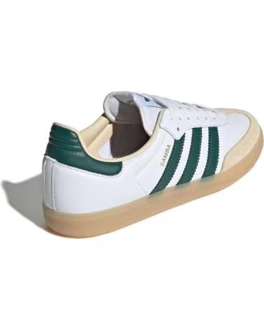 ADIDAS SAMBA OG WOMAN JS3831 CLOUD WHITE - COLLEGIATE GREEN GUM