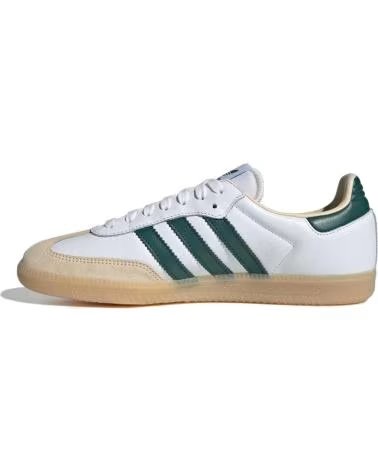 ADIDAS SAMBA OG WOMAN JS3831 CLOUD WHITE - COLLEGIATE GREEN GUM