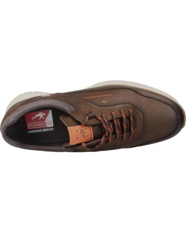 FLUCHOS INFORMALES HOMBRE MODELO F2069 COLOR MARRON CAFE