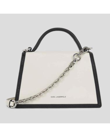 KARL LAGERFELD BOLSOS MUJER MODELO K SIGNATURE 2 0 SP SM CB COLOR BLANCO WH WHTBLK