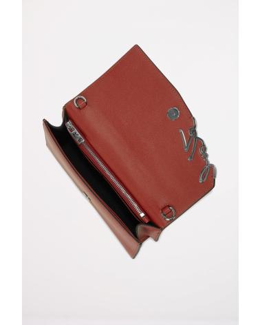KARL LAGERFELD BOLSOS MUJER MODELO K SIGNATURE CONT CB WALLET COLOR ROJO RE REDBRK