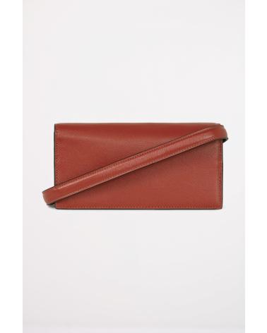KARL LAGERFELD BOLSOS MUJER MODELO K SIGNATURE CONT CB WALLET COLOR ROJO RE REDBRK