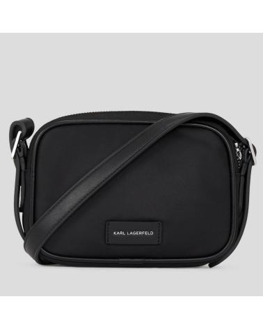 KARL LAGERFELD BOLSOS MUJER MODELO K SIGNATURE NYLON CB POUCH COLOR NEGRO B BLKNKL