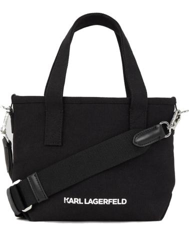 KARL LAGERFELD BOLSOS MUJER MODELO IKON RHINESTONE SM SHOPPER COLOR NEGRO B BLACK