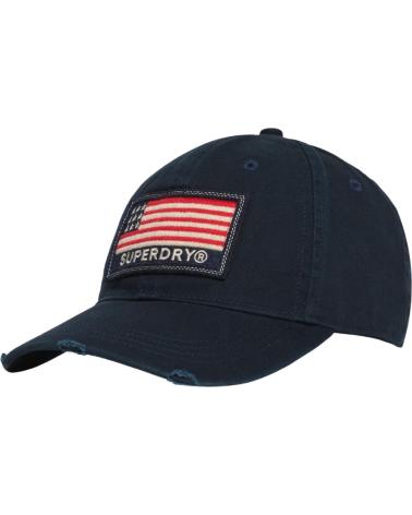 Accueil-SUPERDRY---Y9010200AJUA---GORRA-AZUL