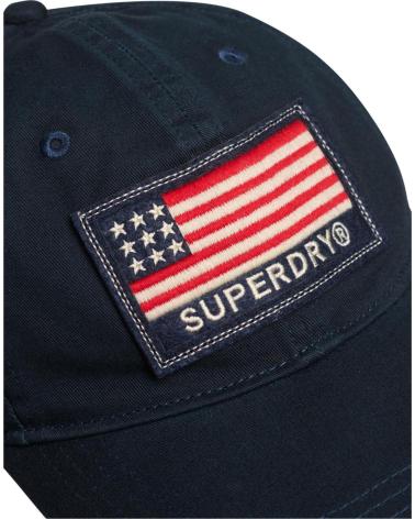 Accueil-SUPERDRY---Y9010200AJUA---GORRA-AZUL