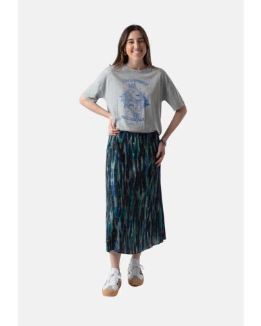 OVERSIZE-T-SHIRT KURZARM SYSTEMACTION V25CT21310 GRAU GRIS