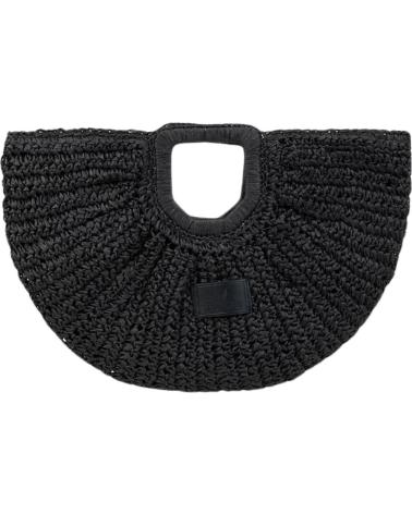 Inicio-SYSTEMACTION-SYSTEM-ACTION-V25BL30840---BOLSO-MEDIA-LUNA-TRENZADO-CON-FOR-NEGRO