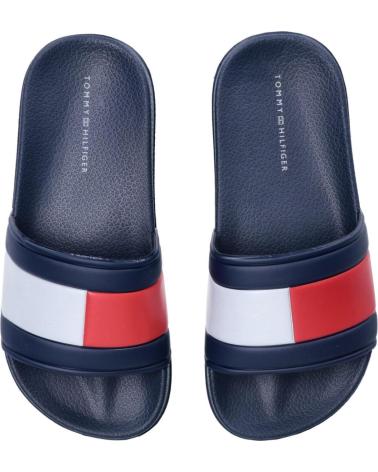 TOMMY HILFIGER CHANCLAS EN COLOR AZUL