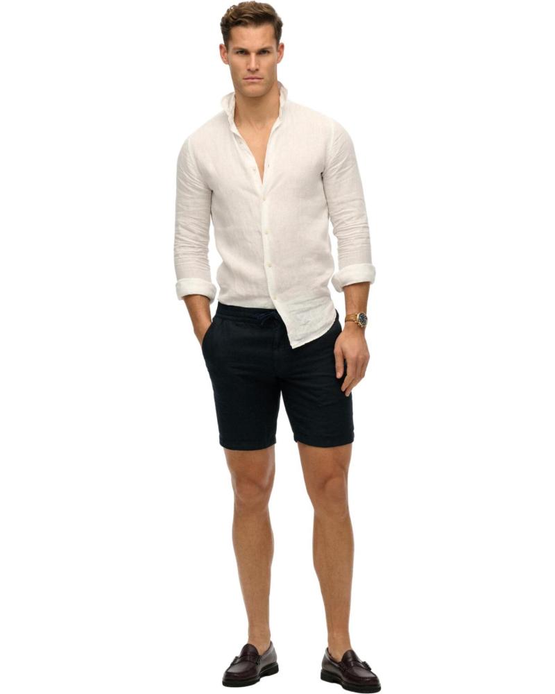 Accueil-SUPERDRY---MERCHANT-M7110455A98T---PANTALONES-CORTOS-DE-LINO-Y-ALGODO-AZUL