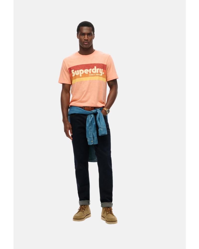 SUPERDRY CAMISETA MANGA CORTA EN COLOR ROSA