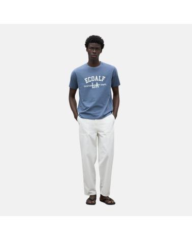 ECOALF CAMISETA MANGA CORTA EN COLOR AZUL