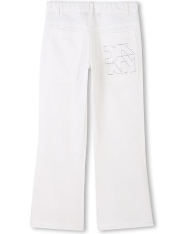DKNY PANTALONES EN COLOR BLANCO