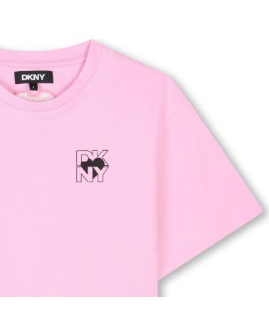 DKNY CAMISETA MANGA CORTA EN COLOR ROSA