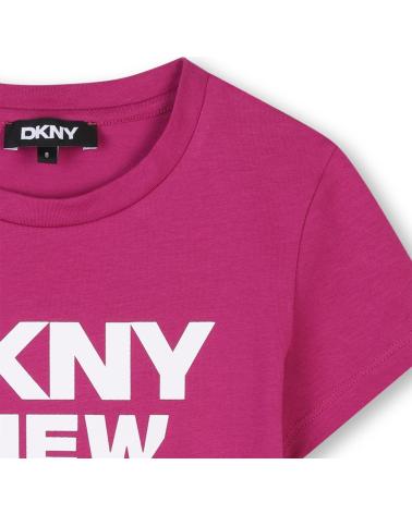 DKNY CAMISETA MANGA CORTA EN COLOR ROSA