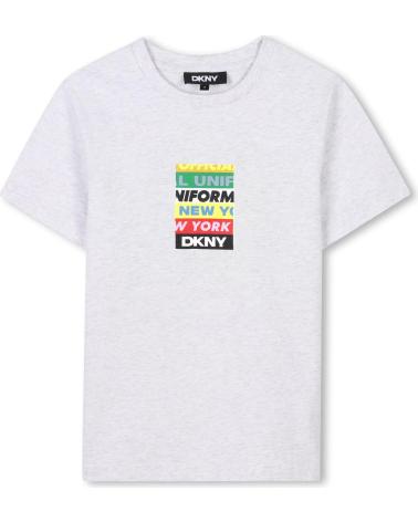 Accueil-DKNY---D62302A10---CAMISETA-DE-MANGA-CORTA---NINO-GRIS