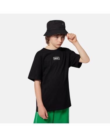 T-SHIRT MANICA CORTA NERA UNISEX DKNY D6230009B NEGRO