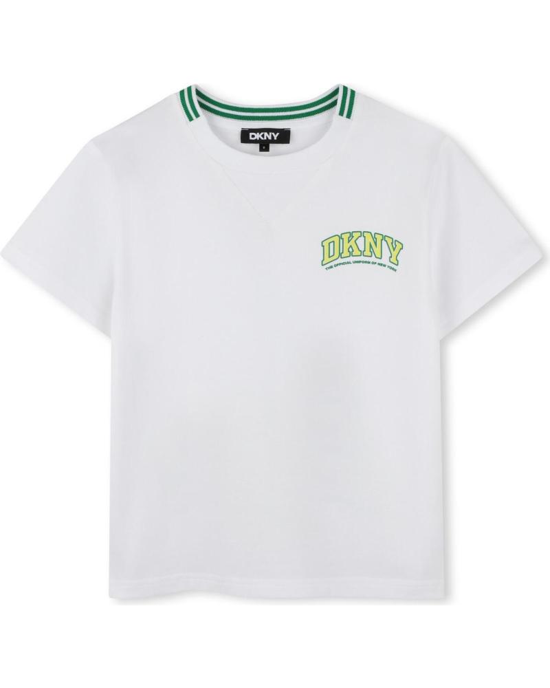 DKNY CAMISETA MANGA CORTA EN COLOR BLANCO