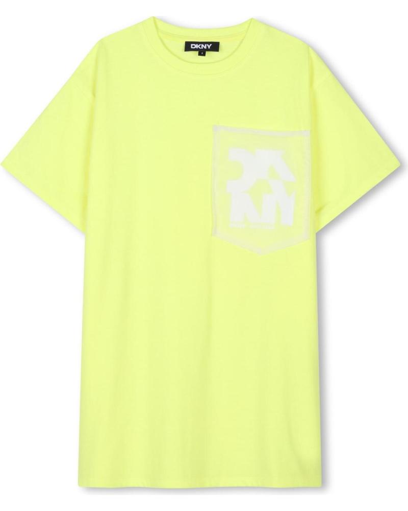 DKNY VESTIDOS EN COLOR AMARILLO