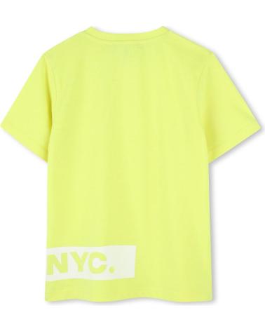 DKNY CAMISETA MANGA CORTA EN COLOR AMARILLO