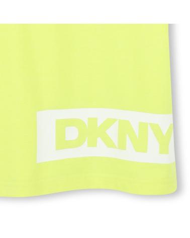 DKNY CAMISETA MANGA CORTA EN COLOR AMARILLO
