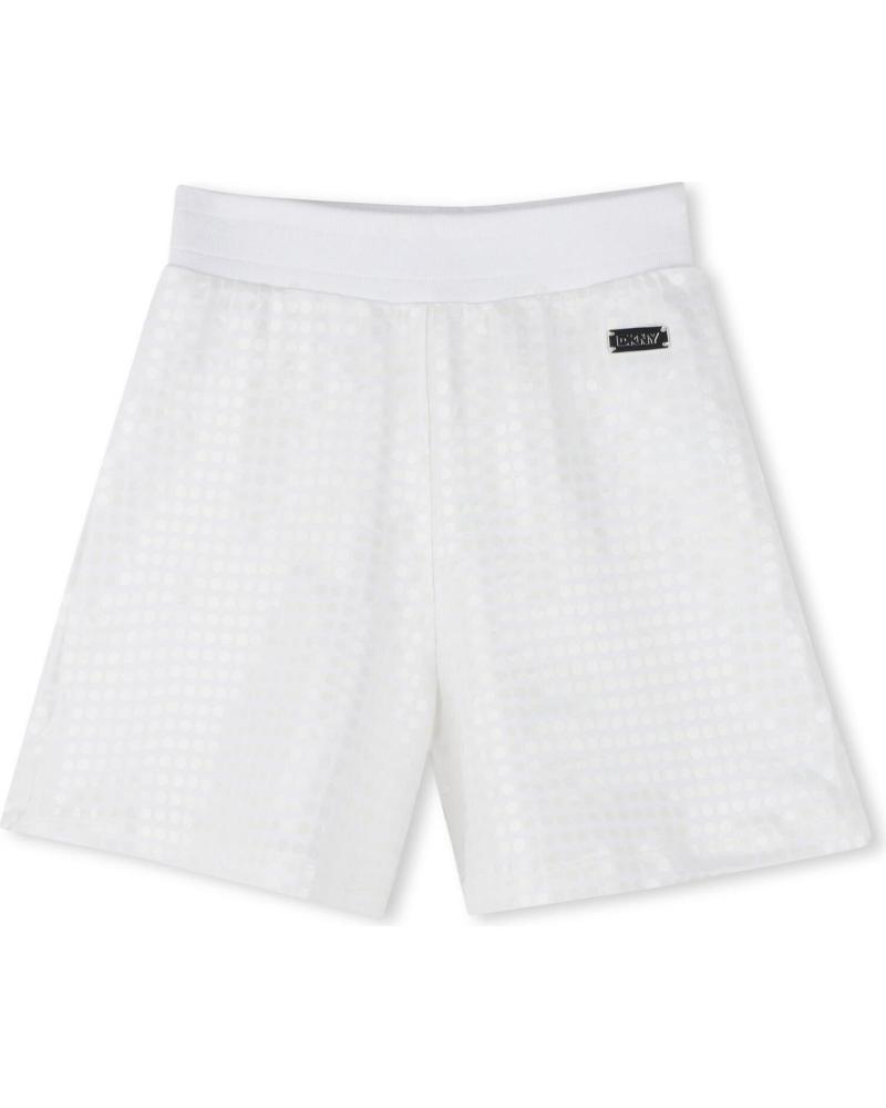 Home-DKNY---D6227110P---PANTALON-CORTO-CON-LENTEJUELAS---NINA-BLANCO