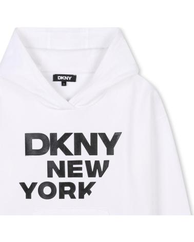 Home-DKNY---D6224810P---SUDADERA-CON-ESTAMPADO-EN-RELIEVE---UNISEX-NIN-BLANCO