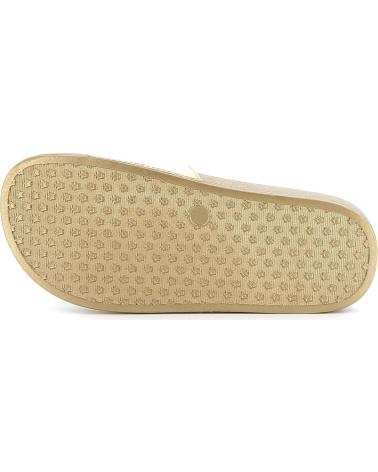 DKNY CHANCLAS EN COLOR DORADO