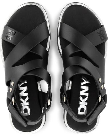 Inicio-DKNY---D6209009B---SANDALIAS-DE-PIEL---NINA-NEGRO