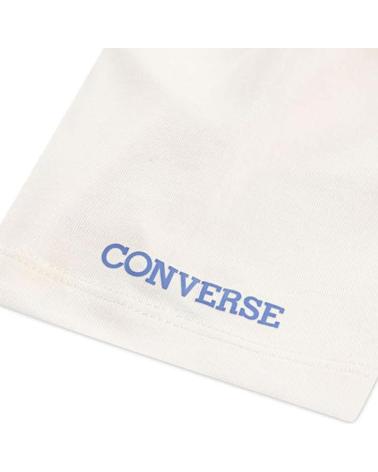 CONVERSE CAMISETA MANGA CORTA EN COLOR BLANCO