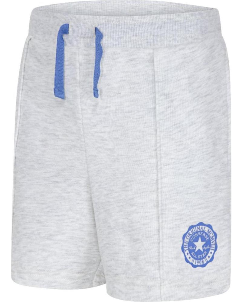 Home-CONVERSE---4CG804X58-PANTALONES-CORTOS-CON-PLIEGUES---NINA-GRIS